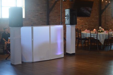 Dj wedding setup 